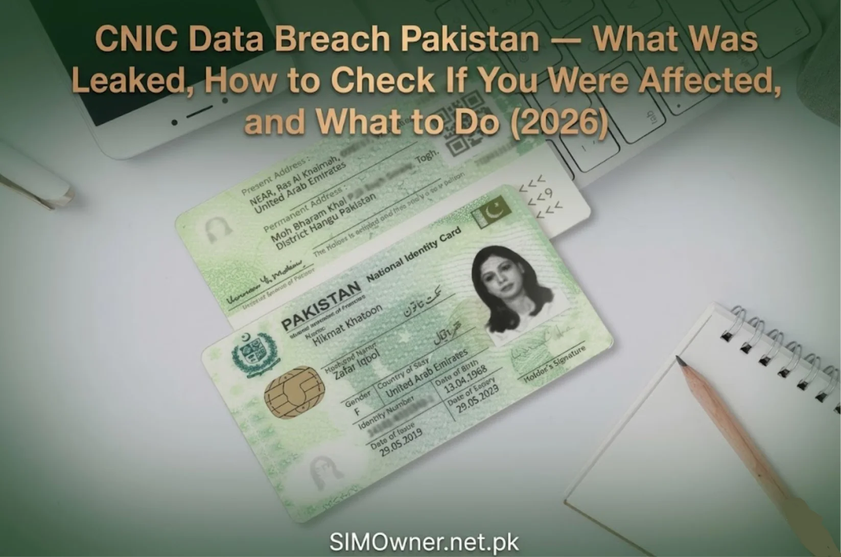 CNIC Data Breach Pakistan — What Was Leaked, How to Check If You Were Affected, and What to Do (2026)
