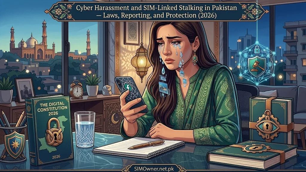 Cyber Harassment and SIM-Linked Stalking in Pakistan — Laws, Reporting, and Protection (2026)