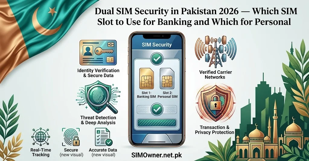 Dual SIM Security in Pakistan 2026 — Which SIM Slot to Use for Banking and Which for Personal