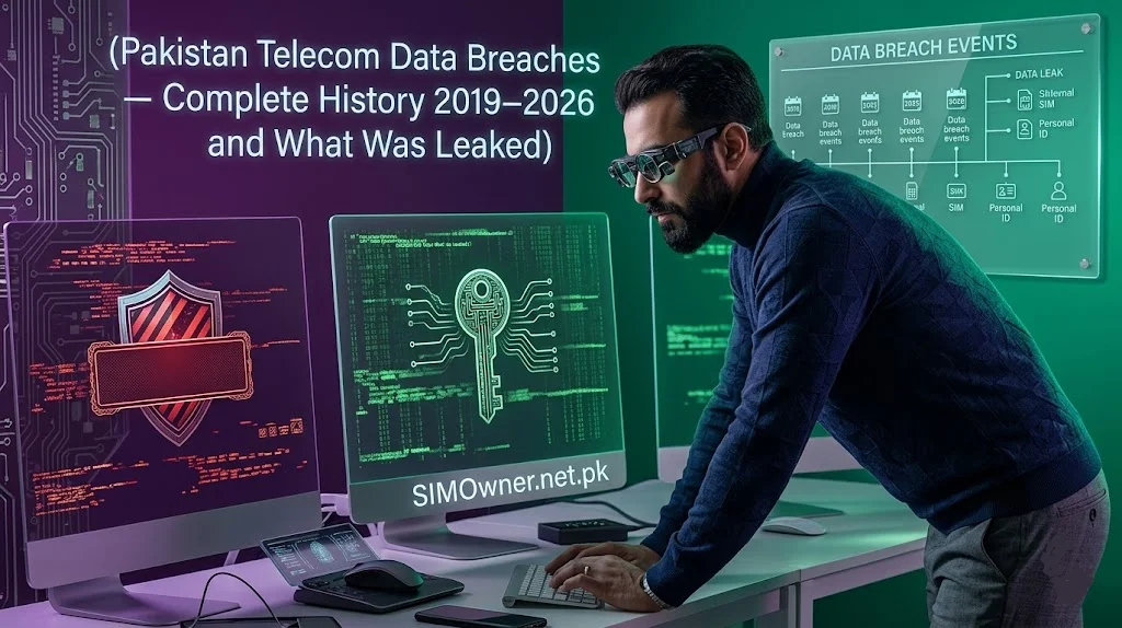 Pakistan Telecom Data Breaches — Complete History 2019–2026 and What Was Leaked