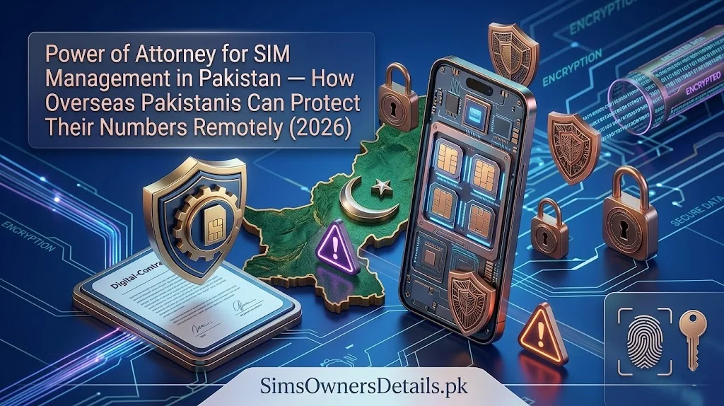 Power of Attorney for SIM Management in Pakistan — How Overseas Pakistanis Can Protect Their Numbers Remotely (2026)