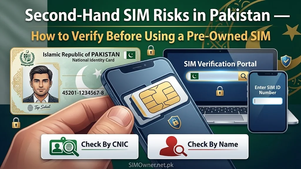 Second-Hand SIM Risks in Pakistan — How to Verify Before Using a Pre-Owned SIM (2026)
