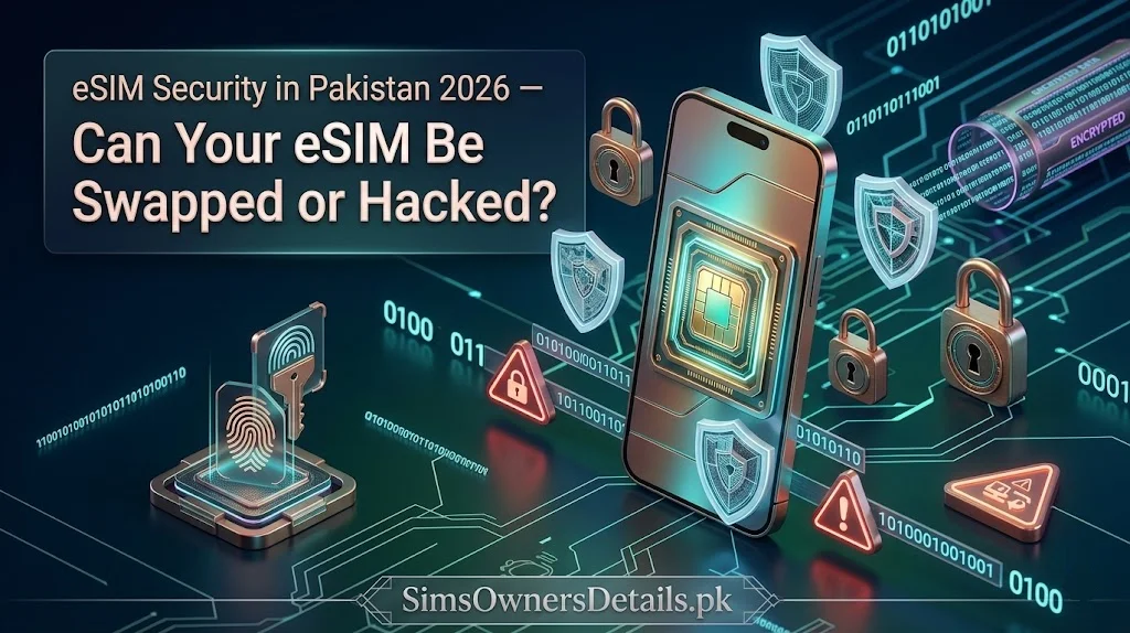 eSIM Security in Pakistan 2026 — Can Your eSIM Be Swapped or Hacked? Complete Risk Guide