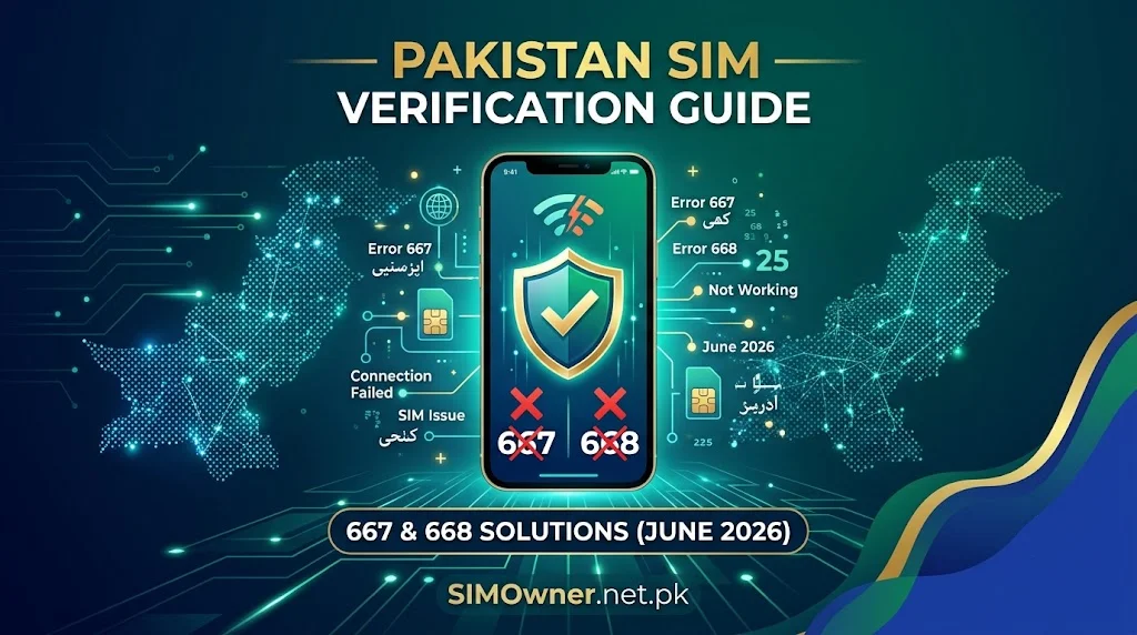 667 and 668 Not Working in Pakistan — 25 Common Errors and Instant Solutions