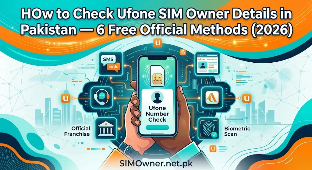 How to Check Ufone SIM Owner Details in Pakistan